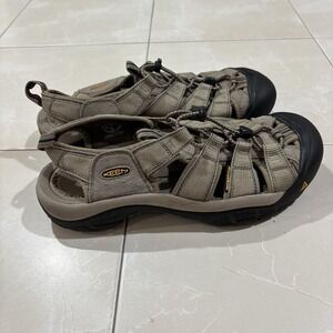 Keen Water Shoes Men Size 10 Hiking Tan Khaki Outdoors Fishing Sandal Boot